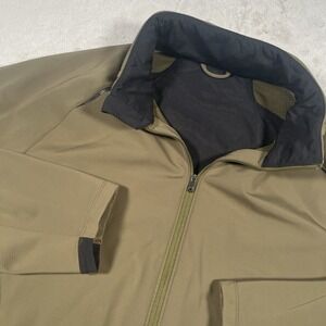 Lululemon Surge Jacket *Vortex Moss Green Zip XL 4-Way Stretch No Hood